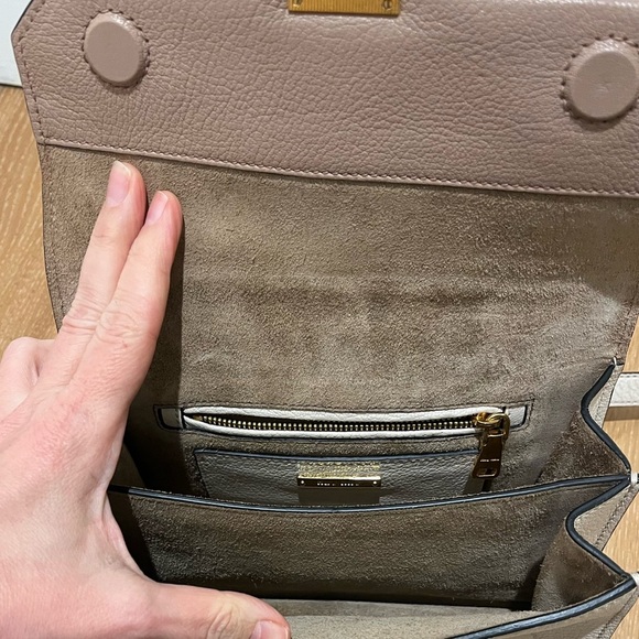 Miu Miu Crossbody bag 2015 leather two tone neutrals excellent used condition - Picture 16 of 16